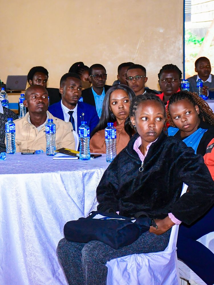 Interns cohort during the induction session